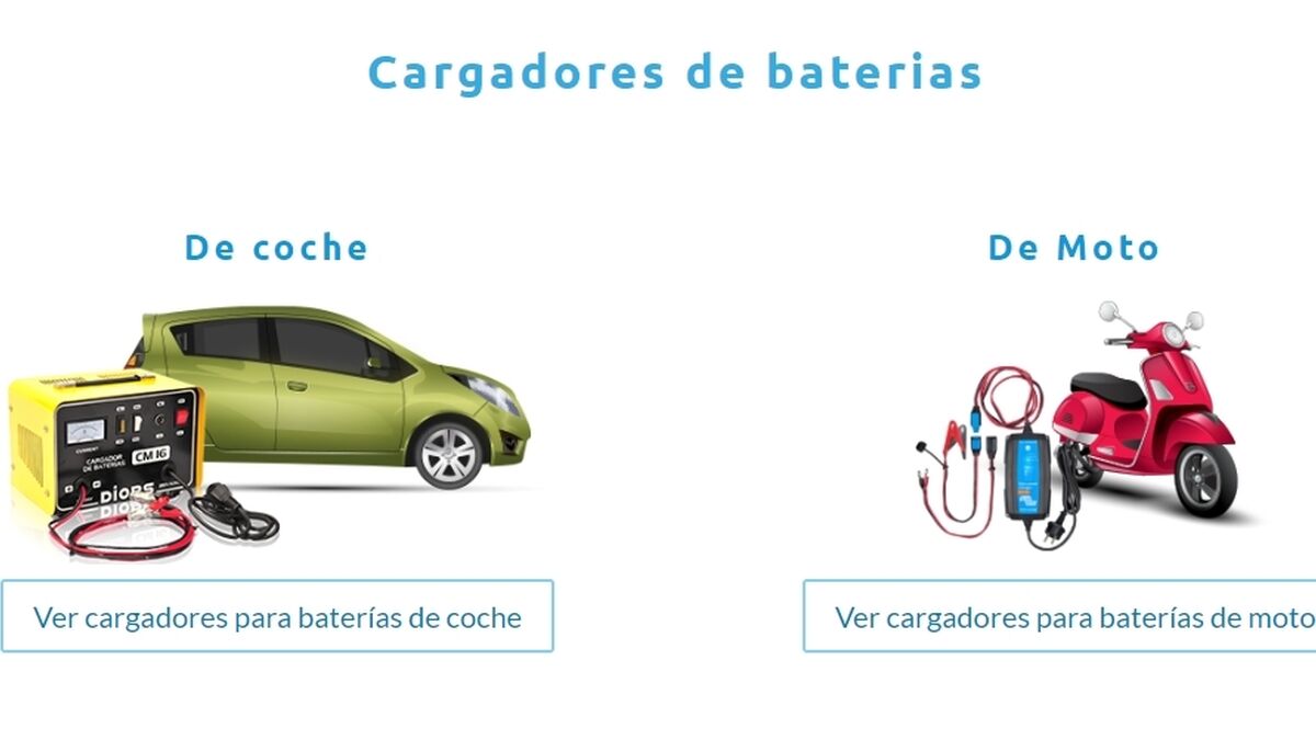 Cargador bateria coche Recambios y accesorios de coches de segunda