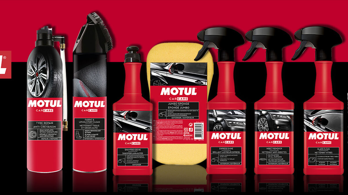Motul lanza una gama de productos y accesorios dedicados a la limpieza y el  cuidado del coche - Autofácil