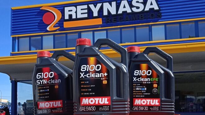 Reynasa distribuirá aceites de motor y lubricantes Motul
