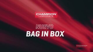 Champion Lubricantes presenta su nuevo envase innovador ecológico 'Bag in box'