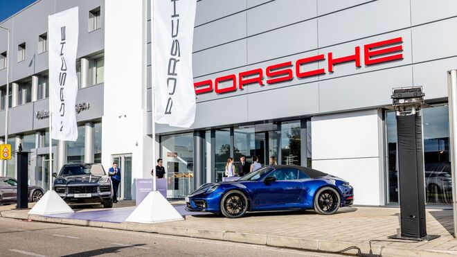 Porsche inaugura en Valladolid su concesionario número 23 en España con 700 m2 de taller