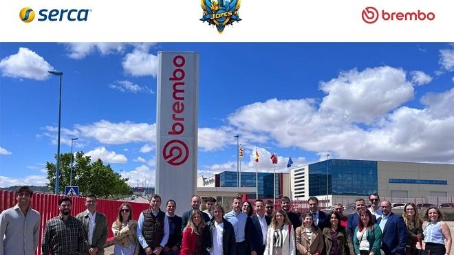 Serca lleva a sus miembros más jóvenes a las centrales de Brembo y bilstein group en Zaragoza