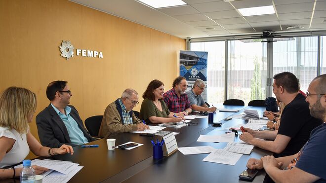 Fempa y los sindicatos firman el nuevo convenio laboral para el comercio del metal en Alicante