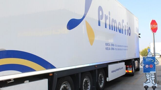 Primafrio dejó de emitir 711 toneladas de CO2 en 2023 con el uso de neumáticos y tecnología Michelin