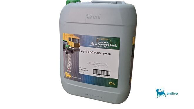 Enilive agrega a su portfolio el lubricante Eni i-Sigma ECO PLUS 5W-30 para vehículo industrial